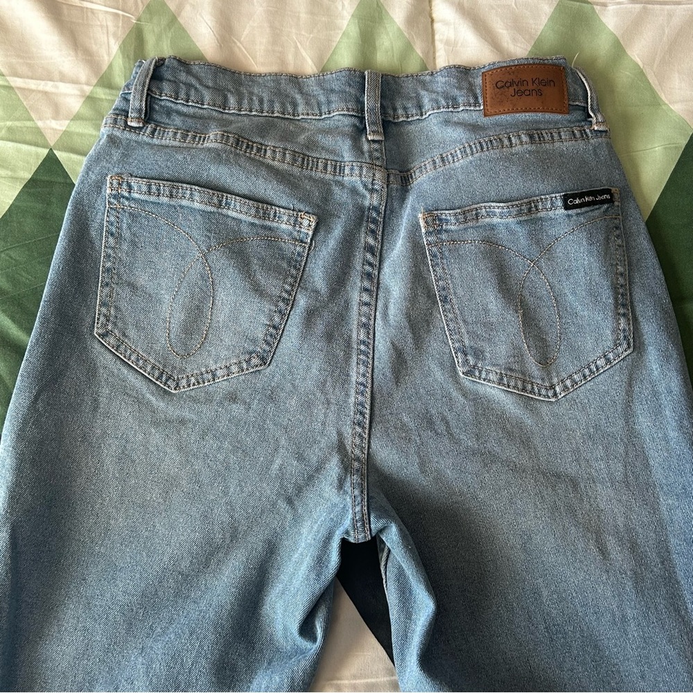 Calvin Klein High Rise Bootcut Jeans - Picture 5 of 7